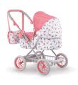 Hlboký kočík Carriage Mon Grand Poupon Corolle skladací pre 36-52 cm bábiku výškovo nastaviteľný s taškou