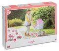 Hlboký kočík Carriage Mon Grand Poupon Corolle skladací pre 36-52 cm bábiku výškovo nastaviteľný s taškou