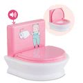 Splachovací záchod Interactive Toilet Mon Grand Poupon Corolle pre 36-42 cm bábiku