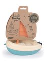 Plachetnica z cukrovej trstiny Bio Sugar Cane Sailing Boat Little Smoby Green z rastliny 100% recyklovateľné od 12 mes