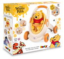 Didaktické chodítko a kočík Winnie the Pooh Baby Walker 3v1 Smoby s 25 cm plyšovou bábikou a brzdami od 12 mes