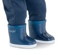 Topánky čižmičky modré Rain Boots Mon Grand Poupon Corolle pre 36 cm bábiku od 3 rokov