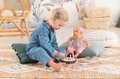 Narodeninová torta Wooden Birthday Cake Corolle pre 36-42 cm bábiku 18 doplnkov od 24 mes