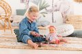 Narodeninová torta Wooden Birthday Cake Corolle pre 36-42 cm bábiku 18 doplnkov od 24 mes