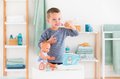 Kozmetická taštička Care Pouch Corolle pre 36-42 cm bábiku 5 doplnkov od 24 mes