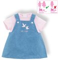 Oblečenie Dress Pink Sailor Bords de Loire Mon Grand Poupon Corolle pre 36 cm bábiku od 24 mes
