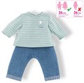 Oblečenie Pants & T-Shirt Sailor Bords de Loire Mon Grand Poupon Corolle pre 36 cm bábiku od 24 mes