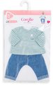 Oblečenie Pants & T-Shirt Sailor Bords de Loire Mon Grand Poupon Corolle pre 36 cm bábiku od 24 mes
