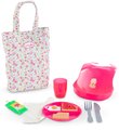 Jedálenská súprava s taškou a podbradníkom Large Meal Set Corolle pre 36-42 cm bábiku 11 doplnkov od 24 mes