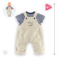 Oblečenie T-Shirt & Ecru Overalls Loire Riverside Mon Grand Poupon Corolle pre 36 cm bábiku od 24 mes