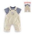Oblečenie T-Shirt & Ecru Overalls Loire Riverside Mon Grand Poupon Corolle pre 36 cm bábiku od 24 mes