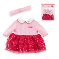 Oblečenie Dress & Headband Heart Petals Mon Grand Poupon Corolle pre 36 cm bábiku od 24 mes