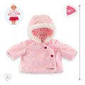 Oblečenie Coat Heart Petals Mon Grand Poupon Corolle pre 36 cm bábiku od 24 mes