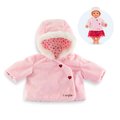 Oblečenie Coat Heart Petals Mon Grand Poupon Corolle pre 36 cm bábiku od 24 mes