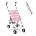 Kočík skladací Umbrella Stroller Pink Mon Grand Poupon Corolle pre 36-52 cm bábiku