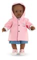 Pršiplášť pre bábiku Reversible Rain Coat A Weekend in Paris Mon Grand Poupon Corolle pre 36 cm bábiku od 24 mes