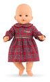 Šaty pre bábiku Dress Corolle Holidays Mon Grand Poupon Corolle vianočná edícia pre 36 cm bábiku od 24 mes