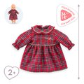 Šaty pre bábiku Dress Corolle Holidays Mon Grand Poupon Corolle vianočná edícia pre 36 cm bábiku od 24 mes