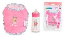 Podbradník a fľaša s mliekom pre bábiku Bib & Magic Milk Bottle Mon Grand Poupon Corolle pre 36-42 cm bábiku od 24 mes