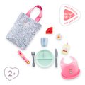 Obedová súprava pre bábiku Large Mealtime Set Corolle pre 36-42 cm bábiku od 24 mes