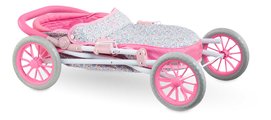 Hlboký kočík pre bábiku Flowered Carriage Corolle s taškou na prebaľovanie pre 30-52 cm bábiku
