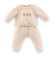 Tepláková súprava pre bábiku Beige Tracksuit Mon Grand Poupon Corolle pre 36 cm bábiku od 24 mes