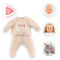 Tepláková súprava pre bábiku Beige Tracksuit Mon Grand Poupon Corolle pre 36 cm bábiku od 24 mes