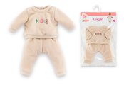 Tepláková súprava pre bábiku Beige Tracksuit Mon Grand Poupon Corolle pre 36 cm bábiku od 24 mes