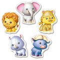 Baby puzzle Zvieratká z džungle Educa 5-obrázkové od 24 mes
