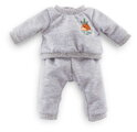 Tepláková súprava pre bábiku Grey Joggings Little Explorer Mon Grand Poupon Corolle pre 36 cm bábiku od 24 mes