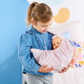 Nosič pre bábiku Carrier Bag Tulips Corolle ružový pre 36 cm bábiku s nastaviteľným popruhom