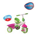 Trojkolka Safari Elephant Touch Steering smarTrike so slnečníkom, ružovo-zelená od 10 mes