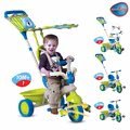 Trojkolka Safari Medveď Touch Steering smarTrike zeleno-modrá od 10 mes