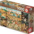 Puzzle Záhrada Pozemských Rozkoší - Hieronymus Bosch Educa 9 000 dielov od 15 rokov