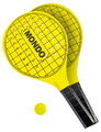 Plážový tenis Fori Yellow Mondo 2 rakety a loptička