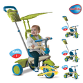 Trojkolka Vanilla Touch Steering smarTrike zeleno-modrá od 10 mes