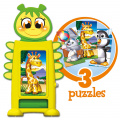 Skladačka Baby Tower Puzzle Educa s kockami od 18 mes