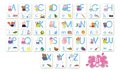 Náučná hra Učíme sa abecedu Peppa Pig Educa 27 obrázkov 81 dielov v španielčine od 4 rokov