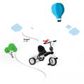 1573400 6753400 k smartrike trojkolka