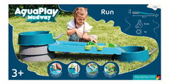 Vodná a bahenná dráha s dĺžkou 1,35 m Mudway Run AquaPlay so stavidlami a regulátorom prietoku s UV filtrom
