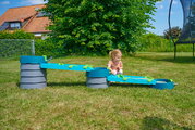 Vodná a bahenná dráha s dĺžkou 2,3 m Mudway Flow AquaPlay so stavidlami a regulátorom prietoku s UV filtrom