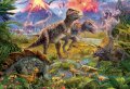 Puzzle Genuine Dinosaur Gathering Educa 500 dielov od 11 rokov