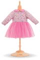 Oblečenie Dress Long Sleevers Pink Mon Grand Poupon Corolle pre 42 cm bábiku od 24 mes