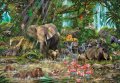 Puzzle African Jungle Educa 2000 dielov