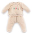 Tepláková súprava pre bábiku Beige Tracksuit Mon Grand Poupon Corolle pre 42 cm bábiku od 24 mes