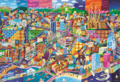 Puzzle Barcelona, Philip Stanton Educa 1500 dielov