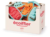 Loďka do vody Écoiffier (dĺžka 33,5 cm) žlto-modrá od 18 mes