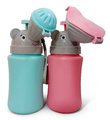 Prenosný pisoár pre chlapcov Kalencom modrý objem 500 ml výška 22 cm od 12 mes