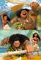 Puzzle Vaiana Disney Educa 2x48 dielov od 4 rokov