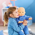 Bábika na obliekanie Bébé Chéri Starry Sky Mon Grand Poupon Corolle s modrými klipkajúcimi očami 52 cm